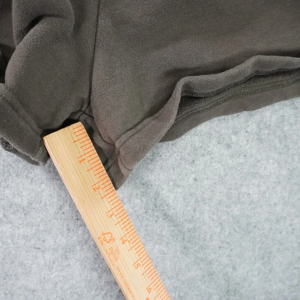 Teddy‎ Fresh Sweatshorts Womens XL Gray Elastic Waist Draw String Logo